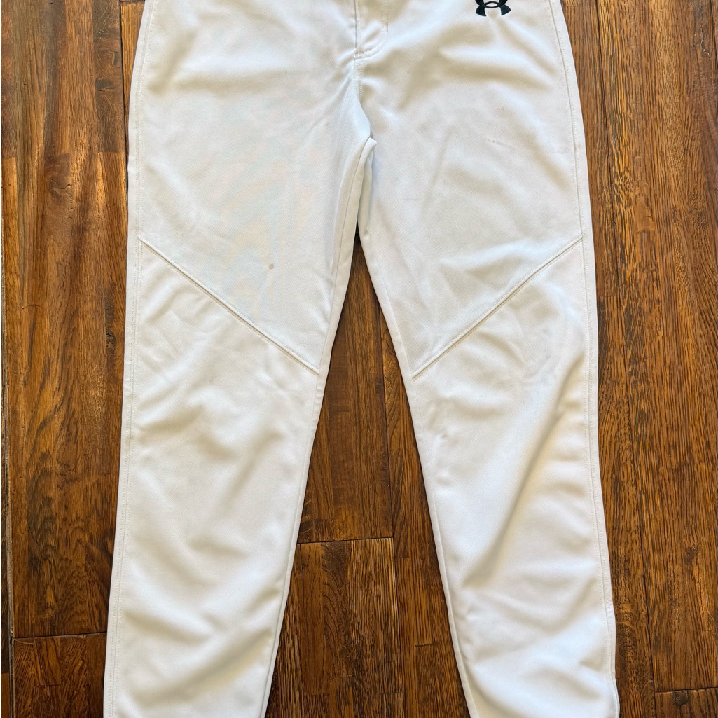 Baseball Under Armour White Pants